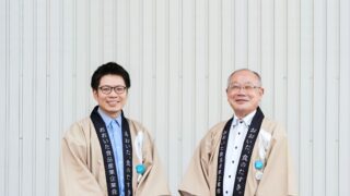 おおいた食品産業企業会の小春拓也氏（左）と西川学氏（右）